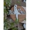 Топер "Mr & Mrs"