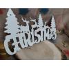 Висящ надпис " Christmas"
