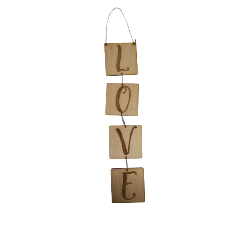Висящи плочки LOVE 1