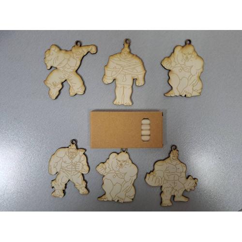 СЕТ ОТ КОЛЕДНИ фигурки ХЪЛК ЗА ОЦВЕТЯВАНЕ + ЦВЕТНИ МОЛИВИ