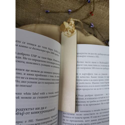  Книгоразделител Мини Маус