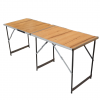 FAVO DUO DECOR – Сгъваема маса с дървесен MDF плот