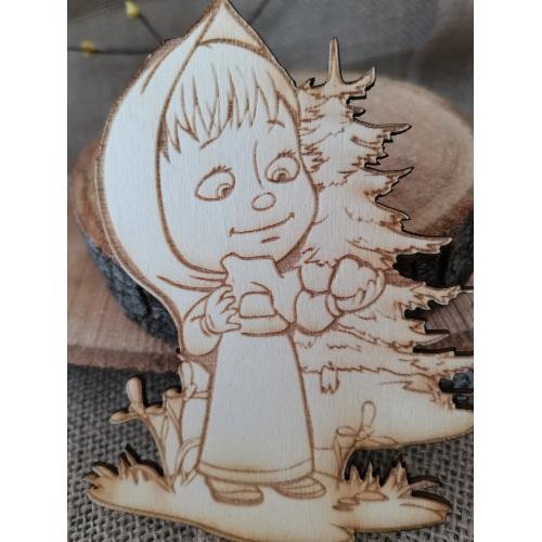2 Фигура за оцветяване/ Маша 